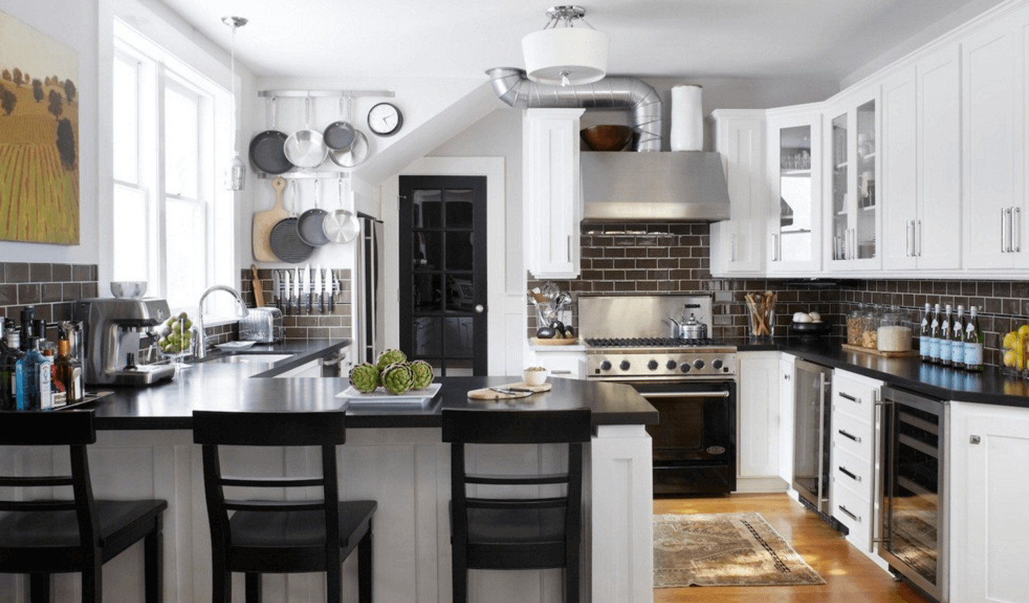 Black White And Gray Kitchen
 Step Out The Box With 31 Bold Black Kitchen Designs