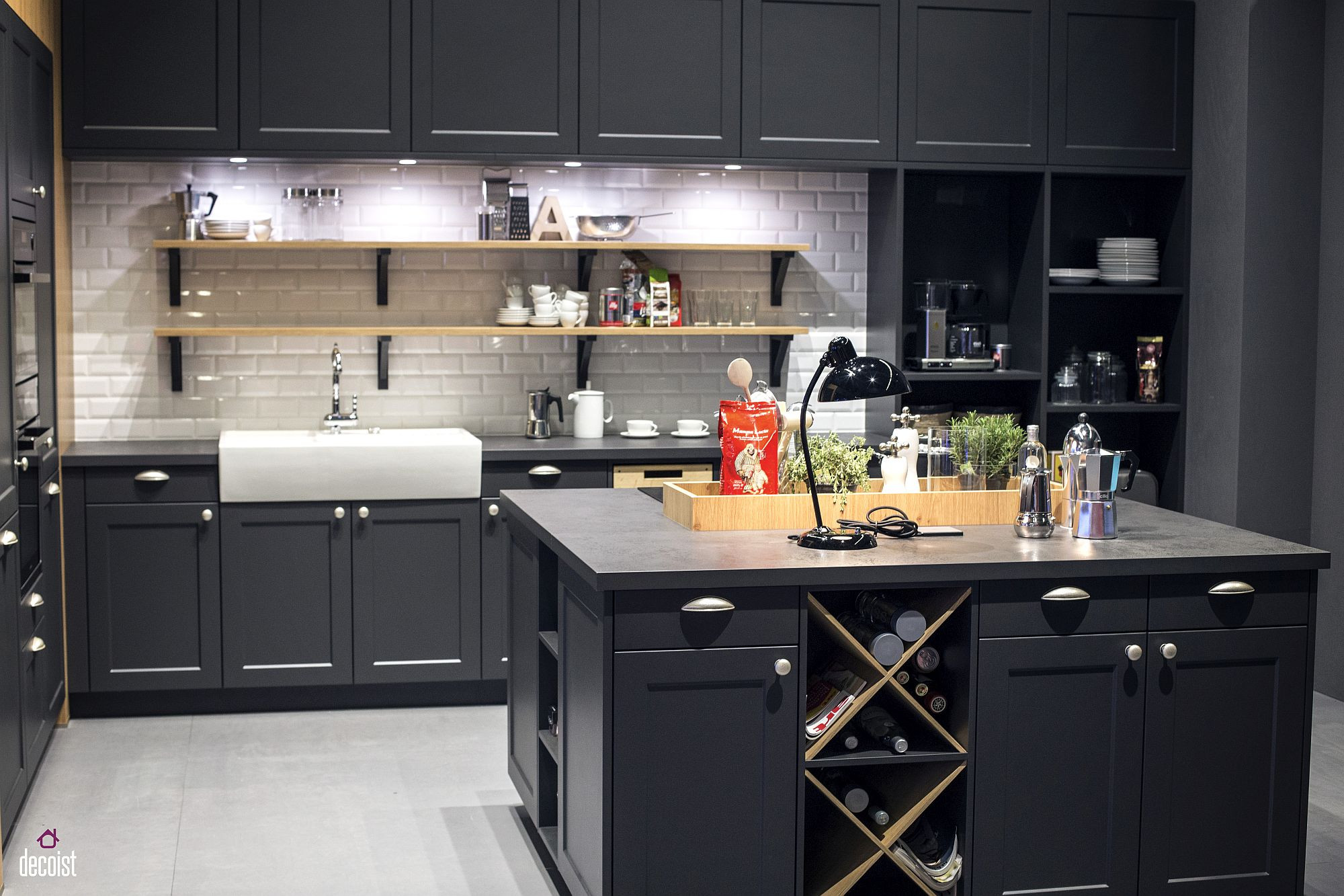 Black White And Gray Kitchen
 Embracing Darkness 20 Ways to Add Black and Gray to Your