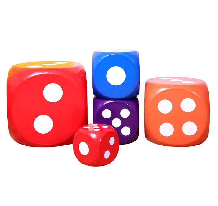 Block Party Games For Kids
 Giant EVA Foam Playing Dice Block Party Game Toy For