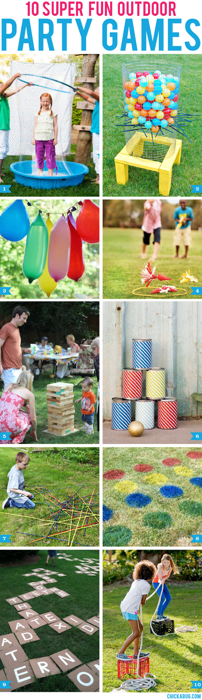 Block Party Games For Kids
 The Thursday 13 – Throw the Best Summer Block Party – 13