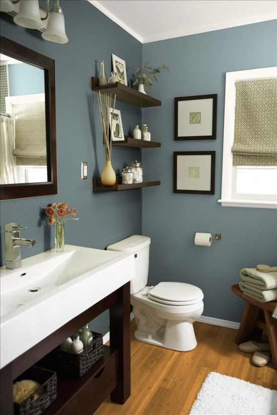Blue And Gray Bathroom Decor
 11 Beautiful Blue Bathrooms