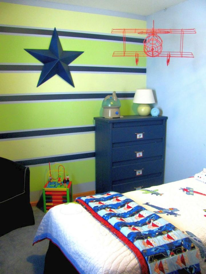 Blue And Green Kids Room
 18 Joyous Paint Color Ideas for Boys Rooms