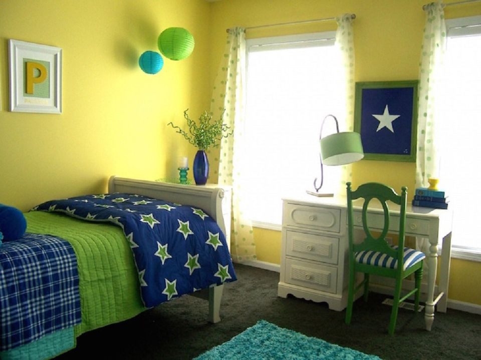 Blue And Green Kids Room
 Here s the Easiest Bedroom Color Scheme Ever