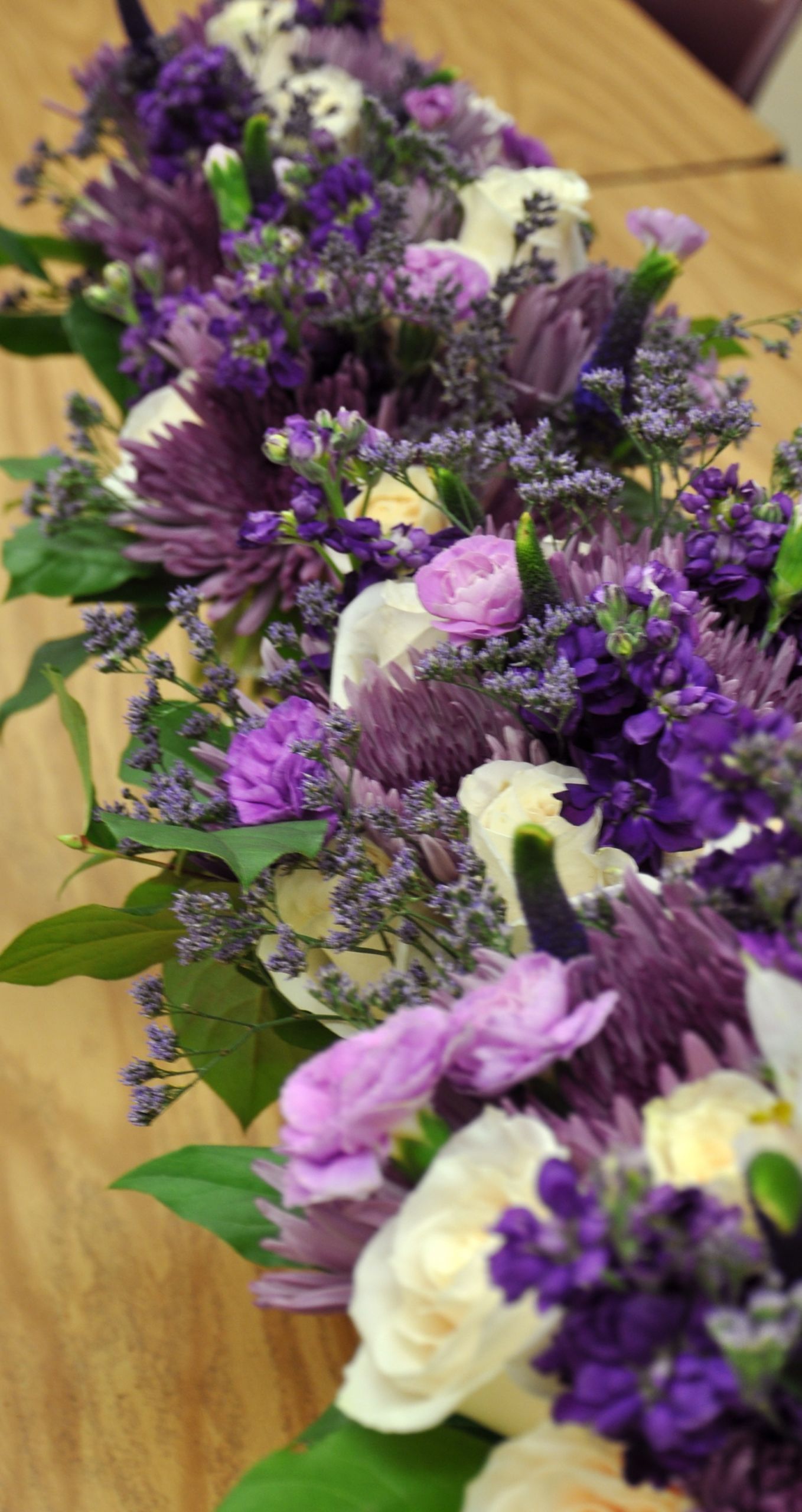 Blue And Purple Wedding Flowers
 Purple Wedding Flowers Purple & Green Wedding