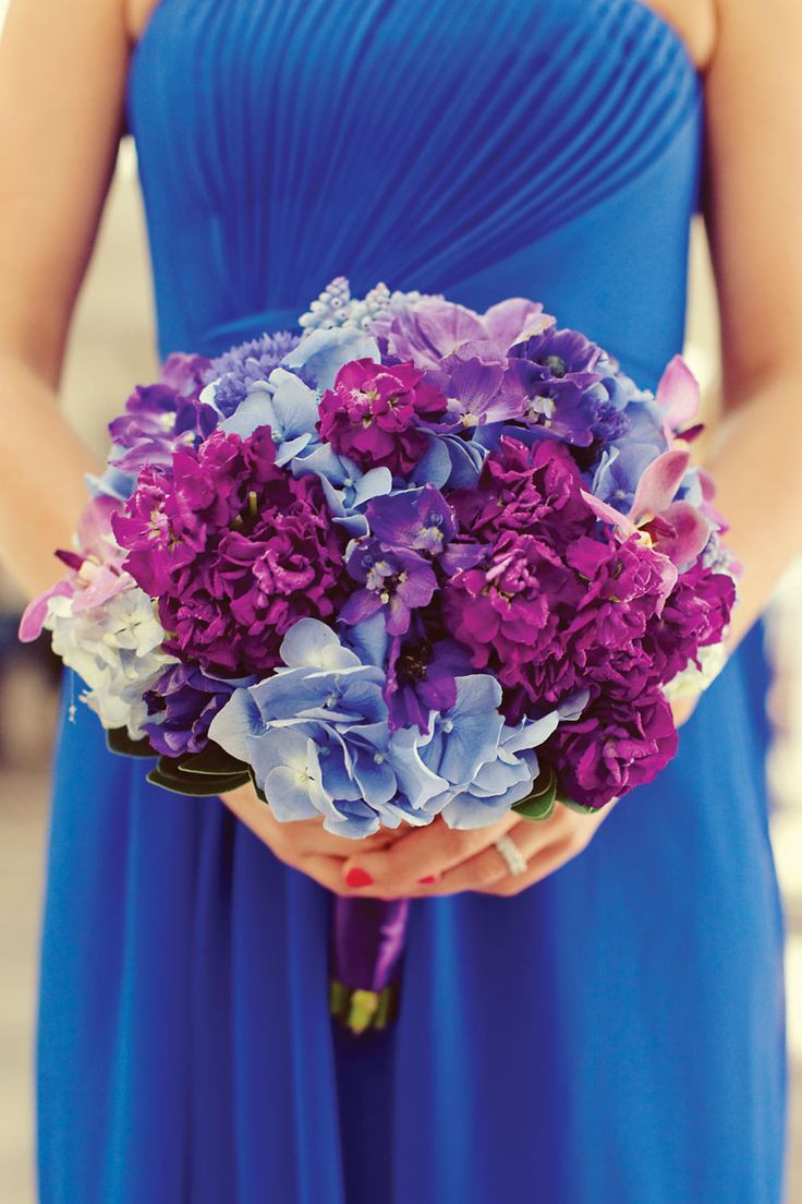 Blue And Purple Wedding Flowers
 649 best Blue Wedding Flowers images on Pinterest