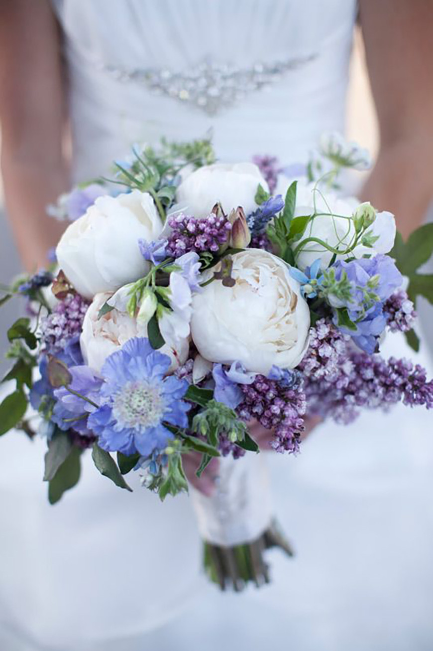 Blue And Purple Wedding Flowers
 Blue and Purple Colour Scheme Wedding Ideas by Colour