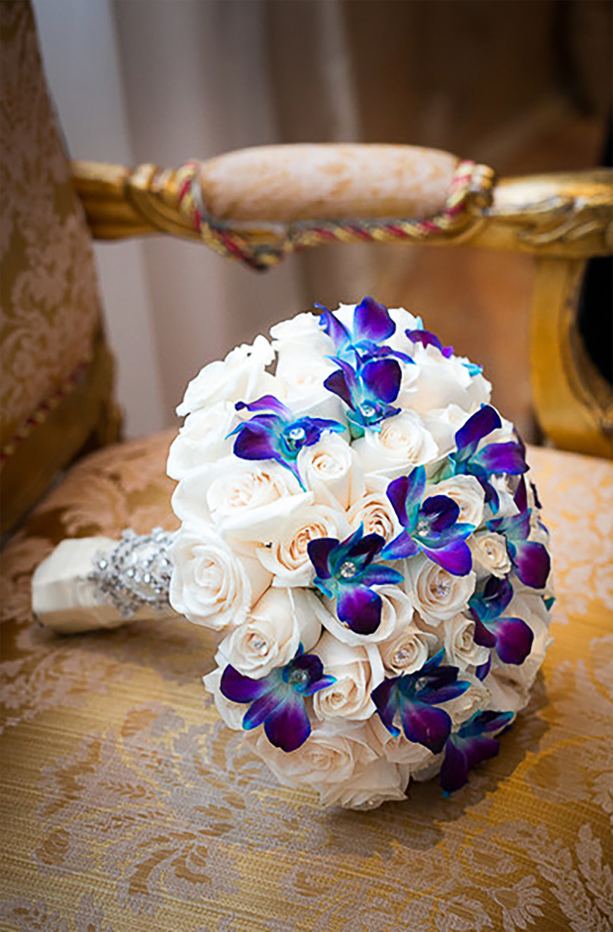 Blue And Purple Wedding Flowers
 Blue and Purple Colour Scheme Wedding Ideas by Colour