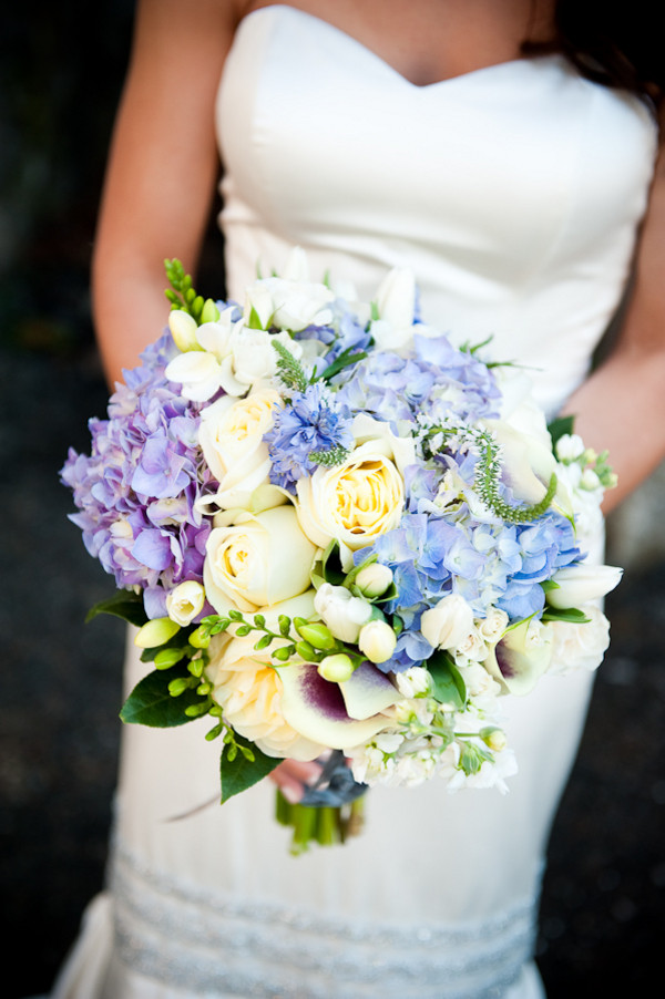 Blue And Purple Wedding Flowers
 Purple and Blue Spring Bouquet Elizabeth Anne Designs