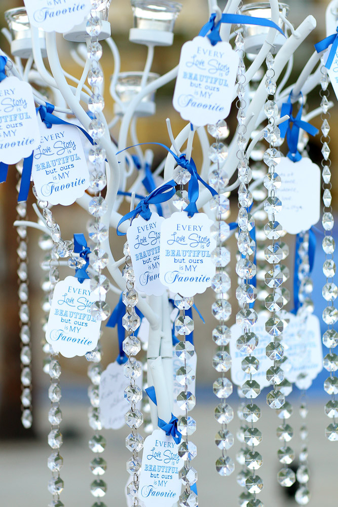 Blue And Silver Wedding Decorations
 Incredible Royal Blue and Silver Wedding Décor at Dreams