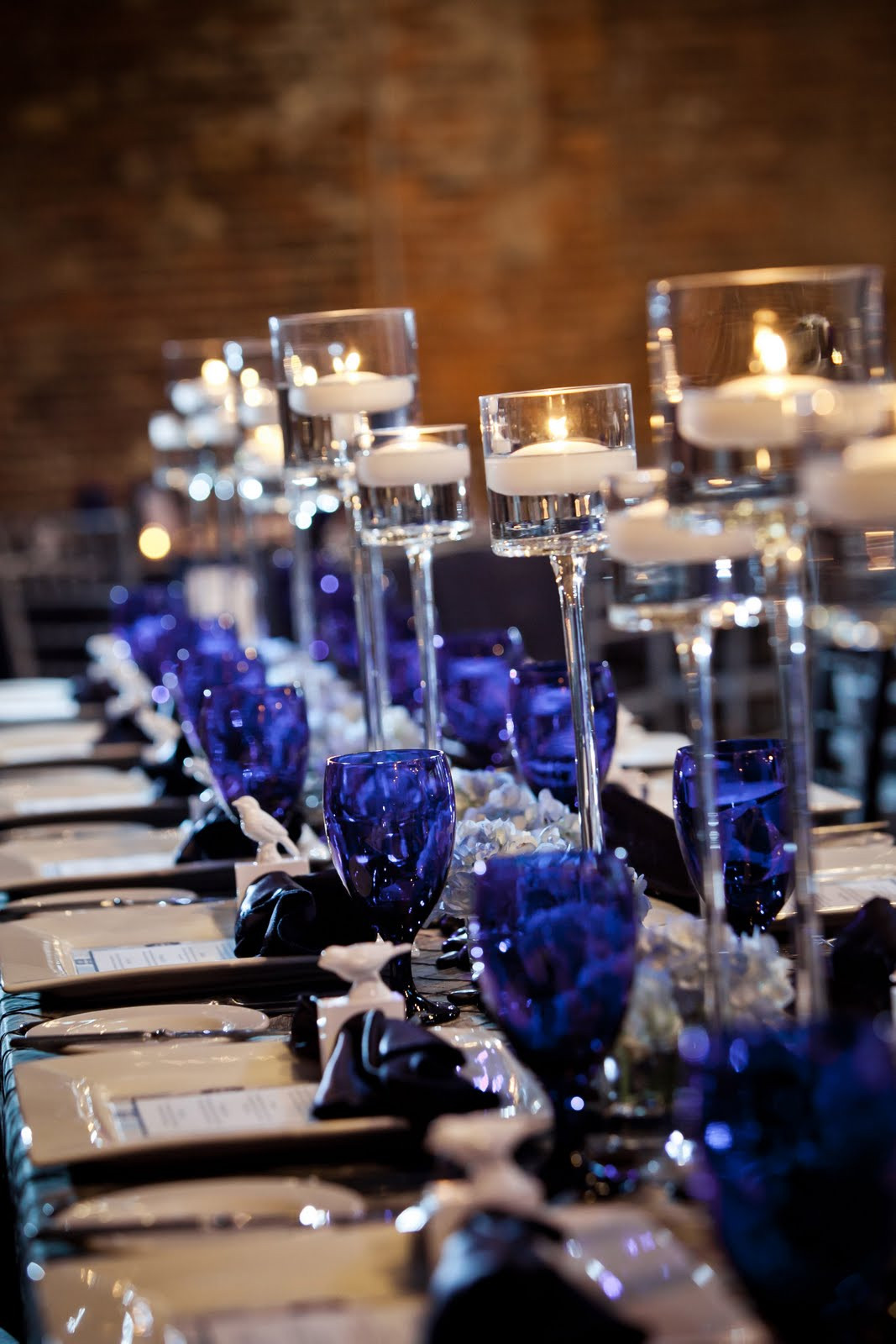 Blue And Silver Wedding Decorations
 Boba s blog blue and silver wedding