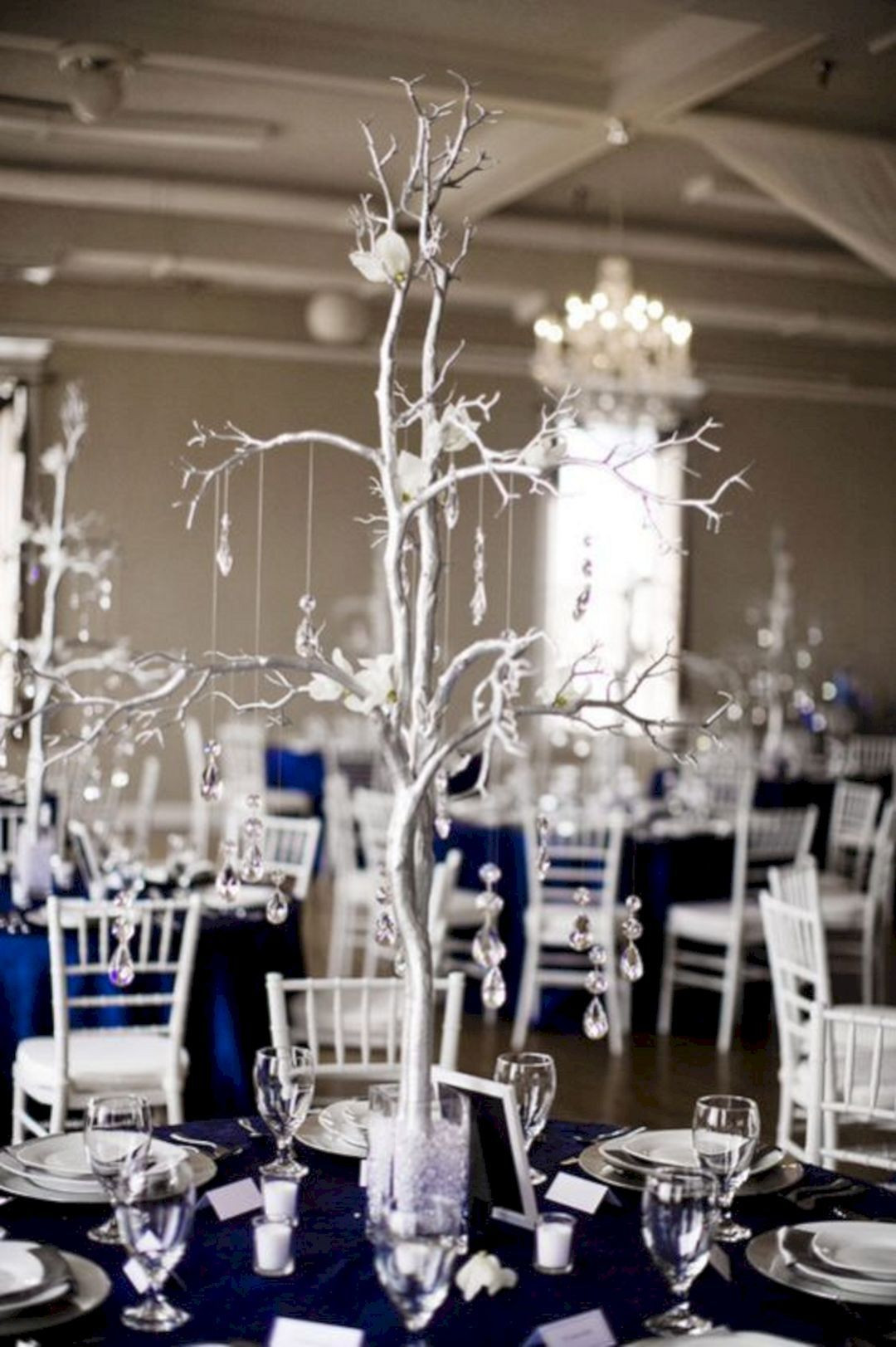 Blue And Silver Wedding Decorations
 25 Elegant Blue And Silver Wedding Decorations Ideas For