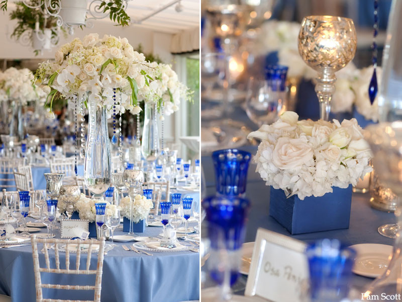 Blue And Silver Wedding Decorations
 Royal Blue And Silver Wedding Ideas