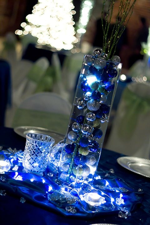 Blue And Silver Wedding Decorations
 61 best Royal Blue and Silver Affair images on Pinterest