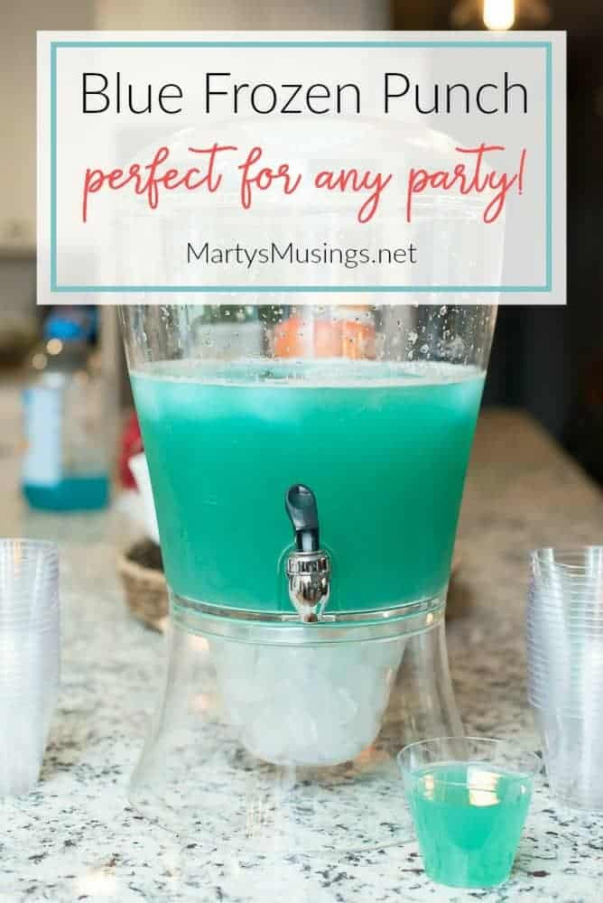 Blue Baby Shower Punch Recipes
 Easy Blue Frozen Punch ly Three Ingre nts