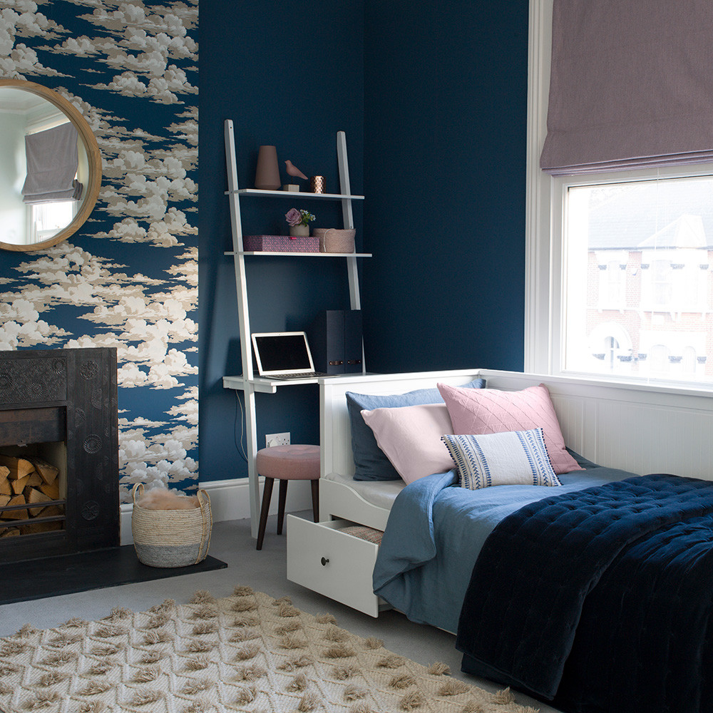 Blue Bedroom Paint Ideas
 Blue bedroom ideas – see how shades from teal to navy can