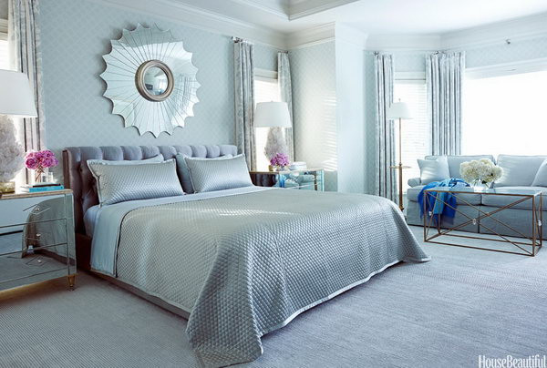 Blue Bedroom Paint Ideas
 45 Beautiful Paint Color Ideas for Master Bedroom