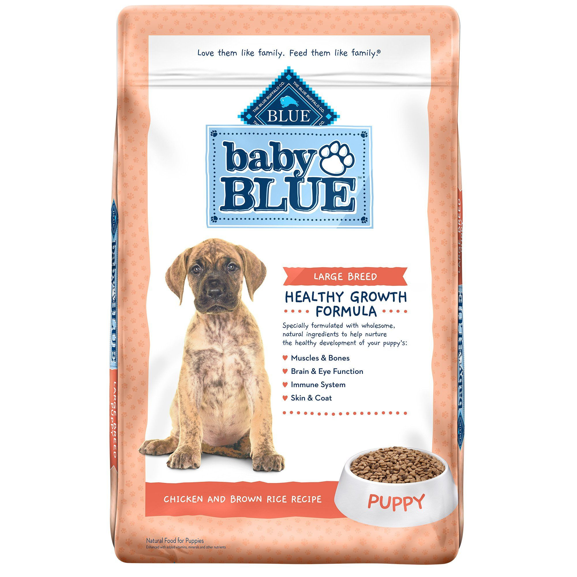 Blue Buffalo Chicken And Brown Rice
 Blue Buffalo Baby Blue Natural Breed Chicken and