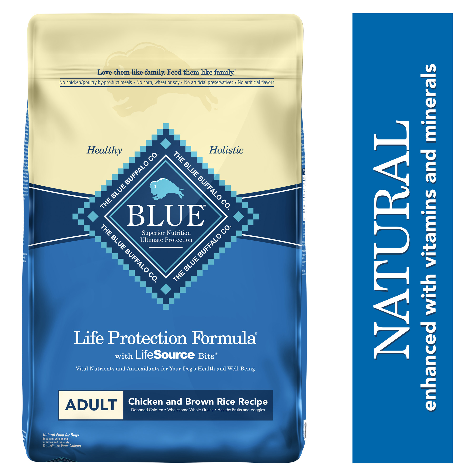 Blue Buffalo Chicken And Brown Rice
 Blue Buffalo Life Protection Formula Chicken and Brown