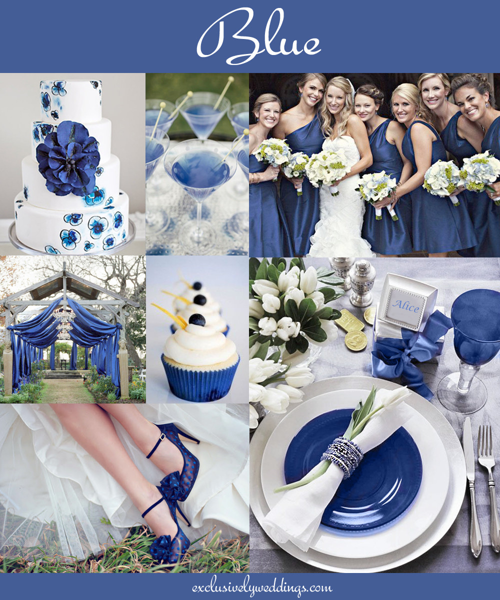 Blue Color Wedding Themes
 The 10 All Time Most Popular Wedding Colors