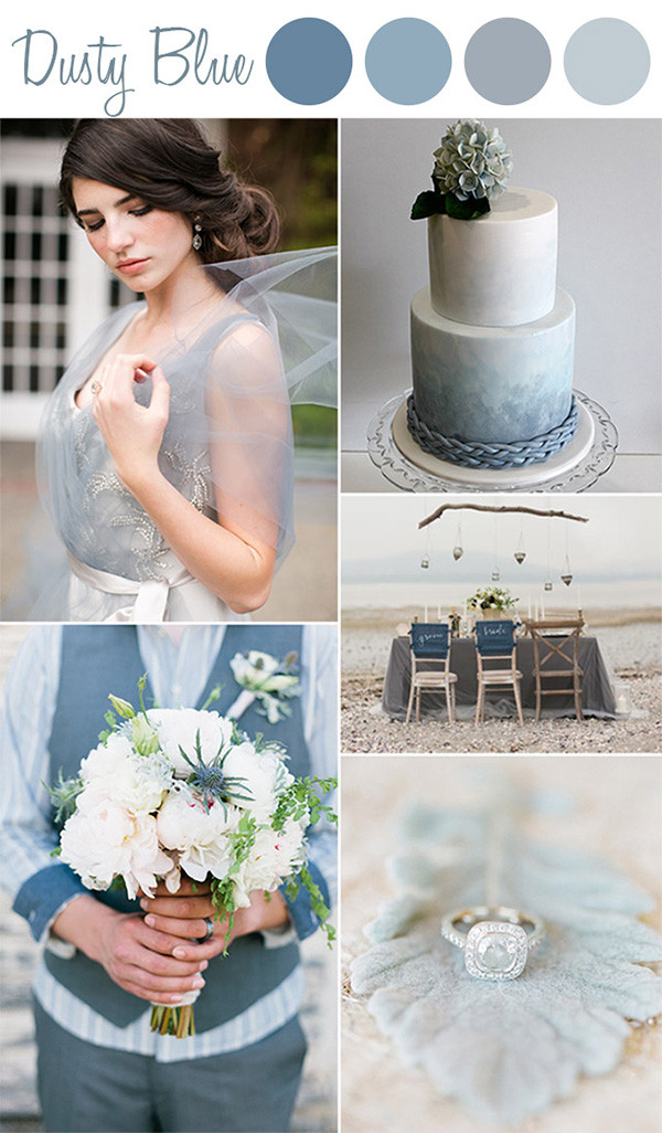 Blue Color Wedding Themes
 6 Perfect Shades of Blue Wedding Color Ideas and Wedding