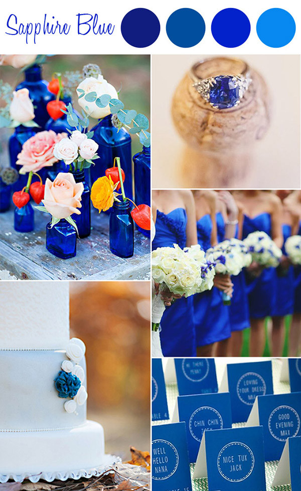 Blue Color Wedding Themes
 6 Perfect Shades of Blue Wedding Color Ideas and Wedding