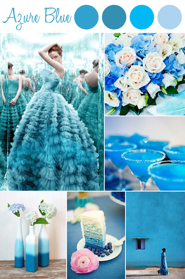 Blue Color Wedding Themes
 6 Perfect Shades of Blue Wedding Color Ideas and Wedding