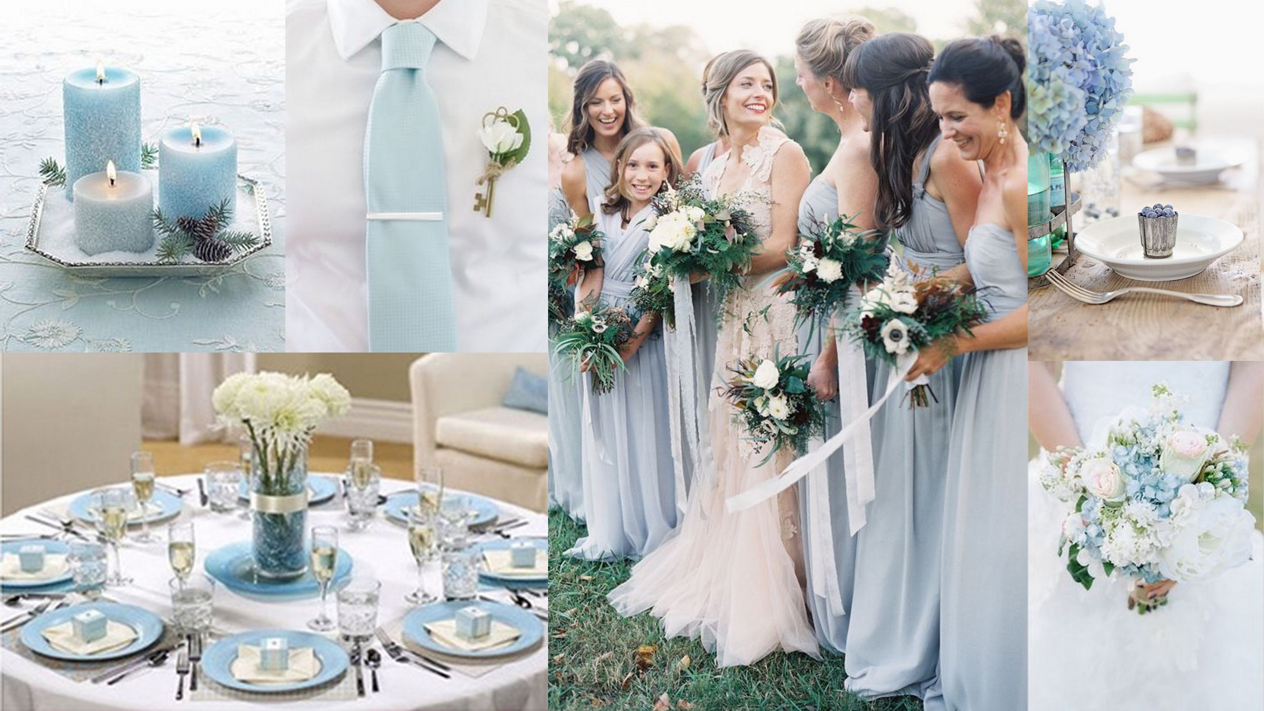 Blue Color Wedding Themes
 Top 5 Color Theme for Spring Wedding