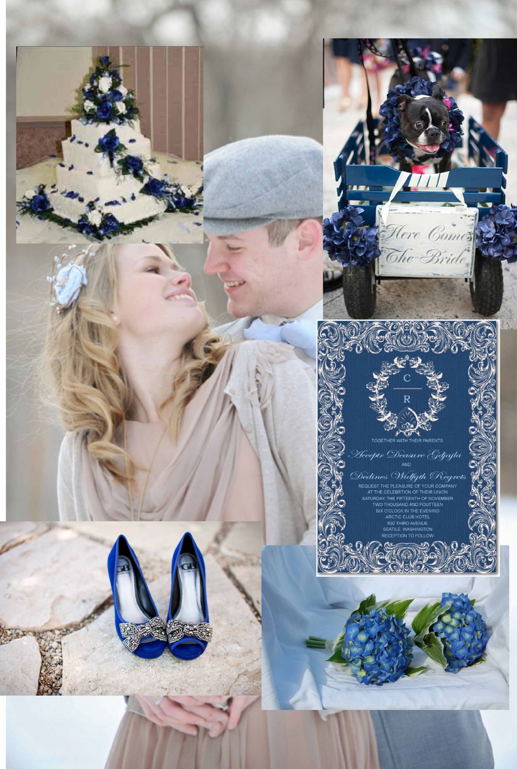 Blue Color Wedding Themes
 2013 Winter Wedding Color Trends Happyinvitation