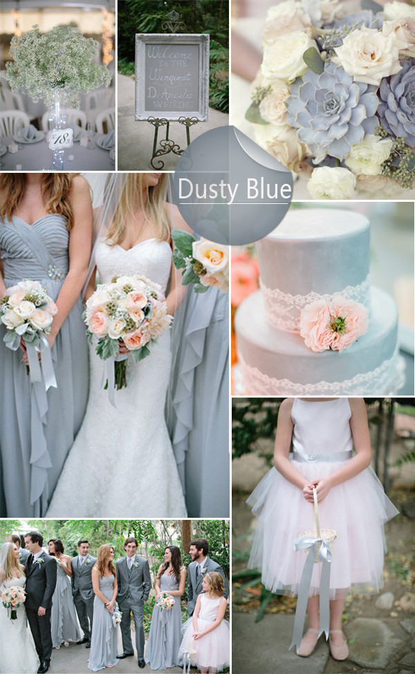 Blue Color Wedding Themes
 Top 10 Wedding Colors Ideas and Wedding Invitations for