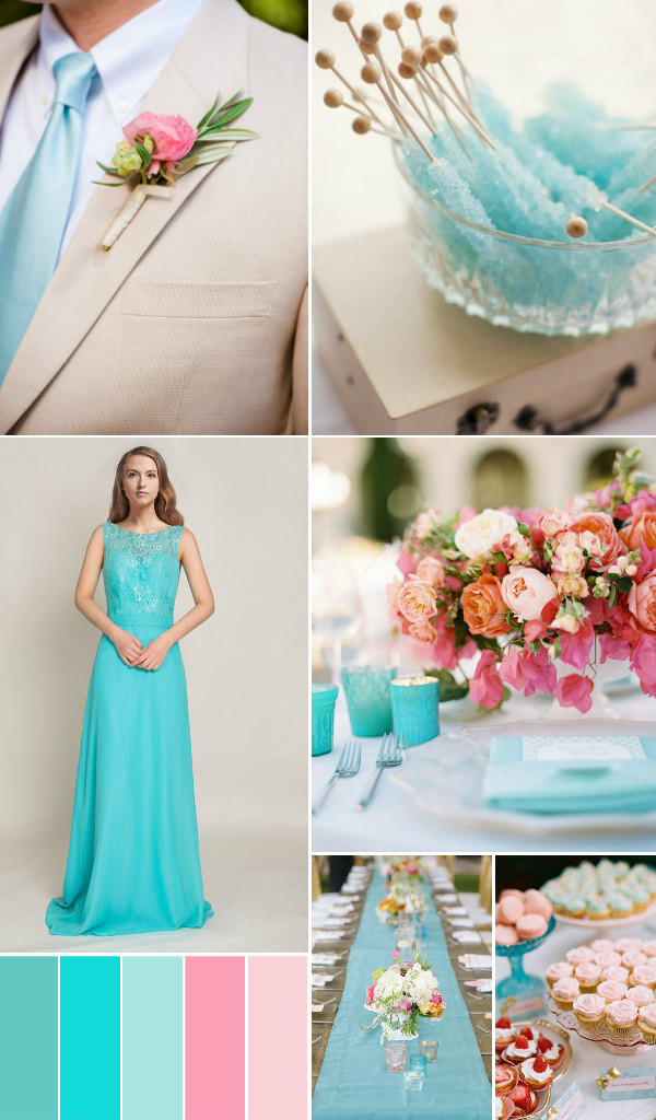 Blue Color Wedding Themes
 Wedding Colors Tiffany Blue