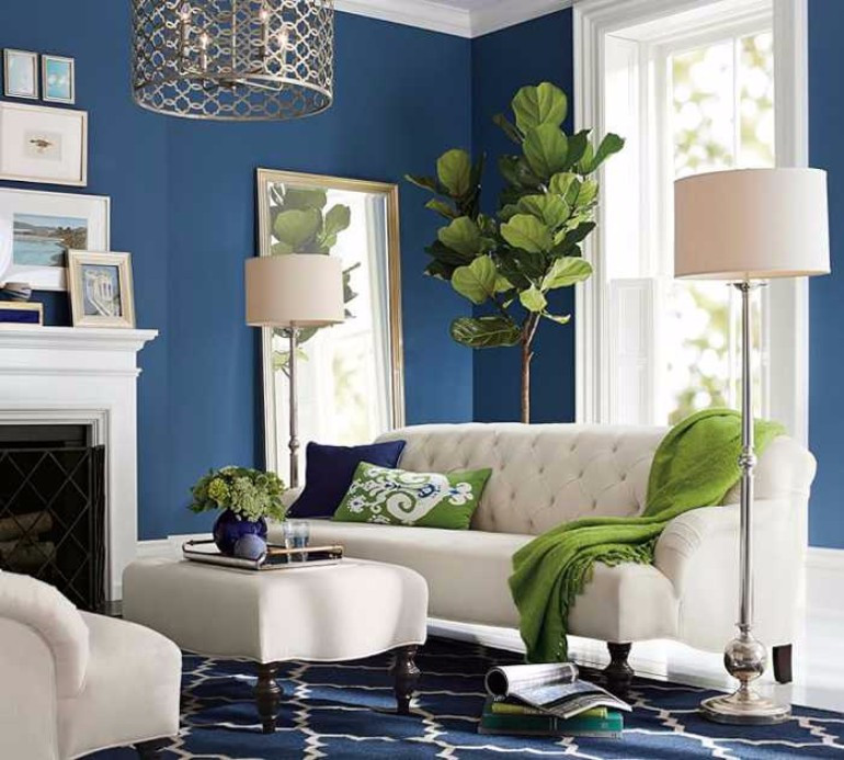 Blue Living Room Decor
 10 Reason Why Blue Is The Best Color For Decorating Your