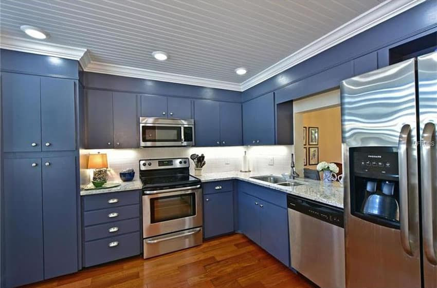 Blue White Kitchen
 25 Blue and White Kitchens Design Ideas Designing Idea