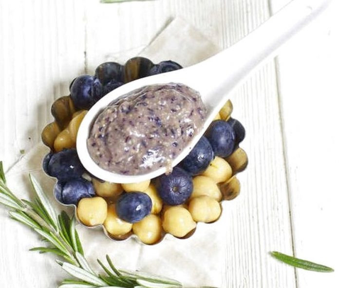 Blueberry Baby Food Recipe
 Blueberry Chick Peas Baby Food Puree