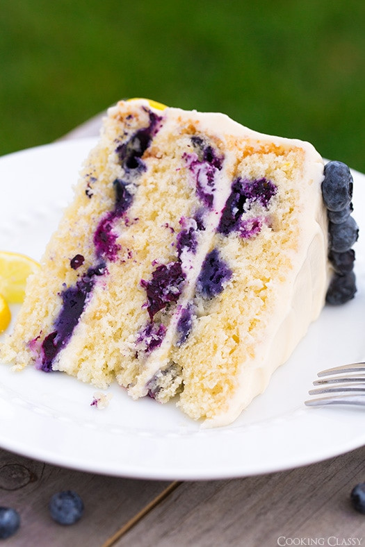 Blueberry Birthday Cake Recipe
 Lemon Blueberry Cake Cooking Classy