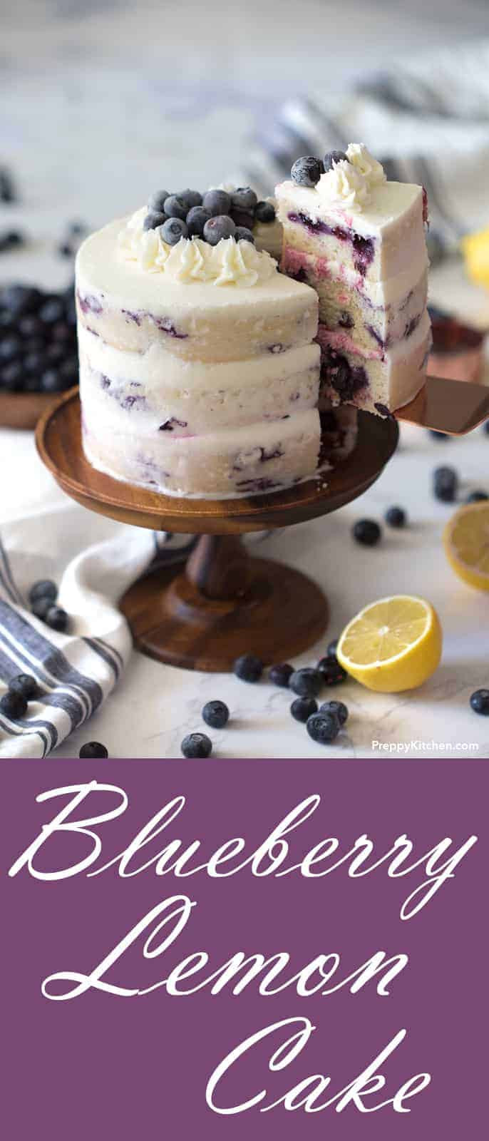 Blueberry Birthday Cake Recipe
 Lemon Blueberry Cake Preppy Kitchen