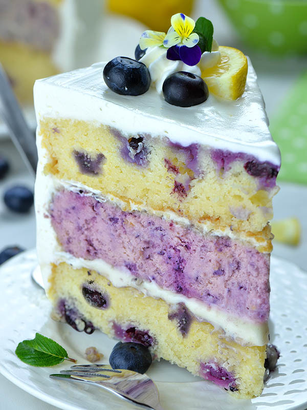 Blueberry Birthday Cake Recipe
 Lemon Blueberry Cheesecake Cake Recipe