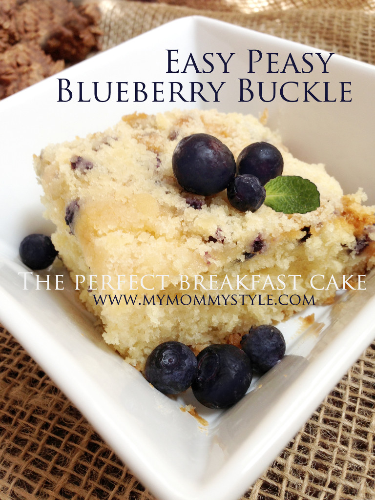 Blueberry Buckle Baby Food Recipe
 Super Easy Blueberry or blackberry Buckle