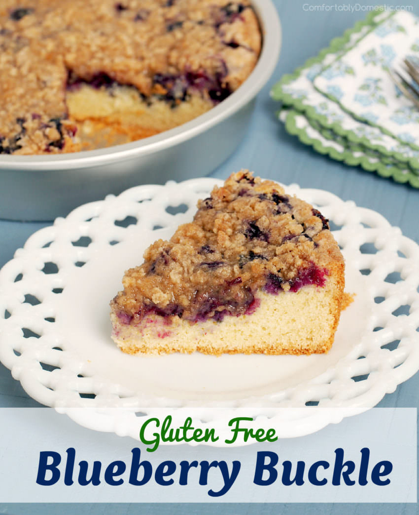 Blueberry Buckle Baby Food Recipe
 Gluten Free Blueberry Buckle fortably Domestic