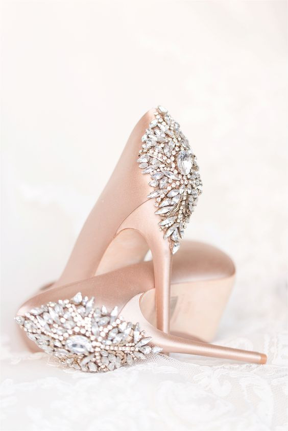 Blush Wedding Shoes
 Blush Wedding 23 Impossibly Romantic Ideas