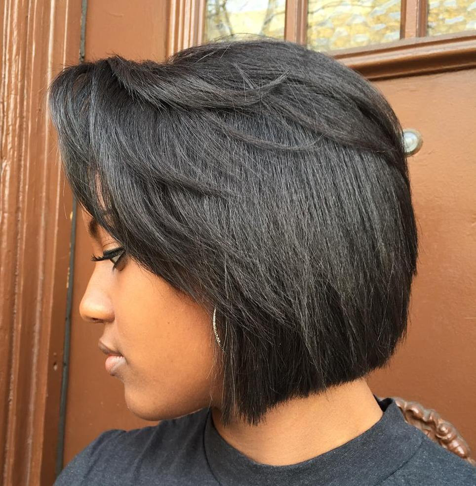 Bob Cut On Natural Black Hair
 50 Classy Short Bob Haircuts and Hairstyles with Bangs