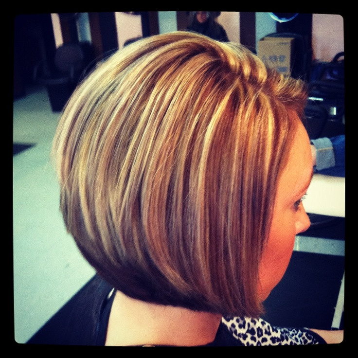 Bob Hairstyles With Highlights And Lowlights
 Highlights and lowlights on a stacked bob