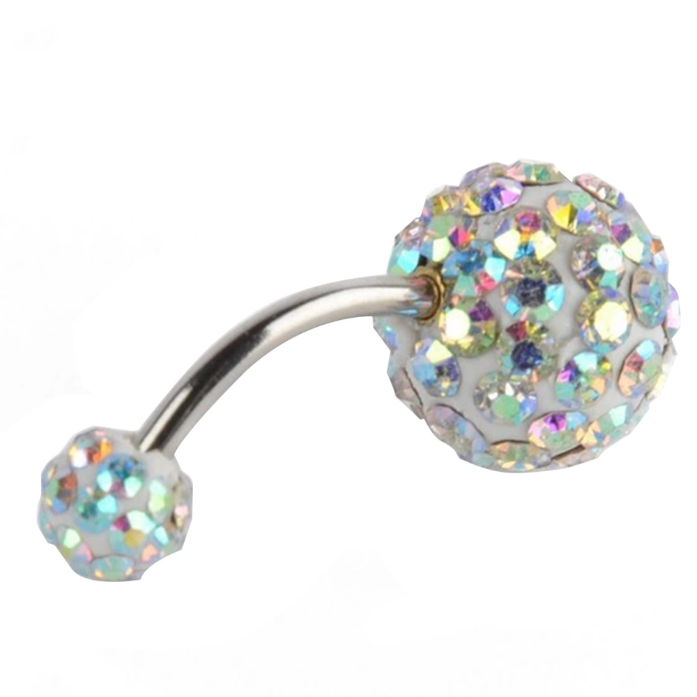 Body Jewelry Diamond
 Human Body Piercing Jewelry Full Diamond Cz Belly Button