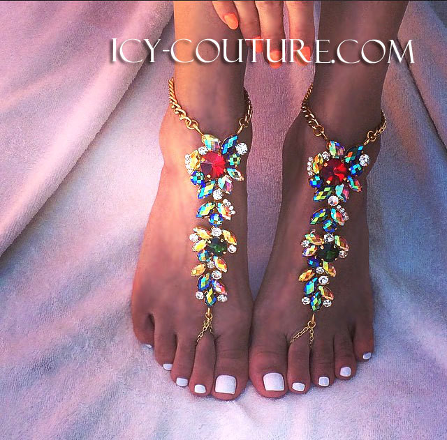 Body Jewelry Foot
 Modern Goddess ICY Couture Body Jewelry Feet