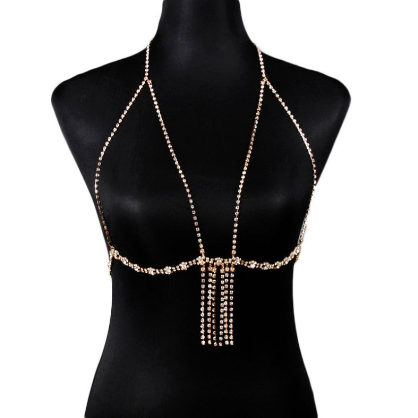Body Necklace Jewelry
 2017 Fashion Women Bikini Body Chain Jewelry Waist