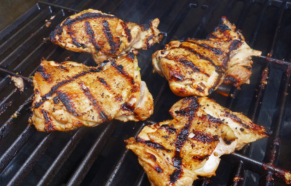 Boneless Chicken Thighs On Grill
 Vietnamese Grilled Chicken Thighs