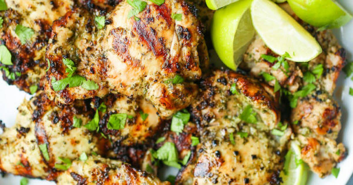 Boneless Chicken Thighs On Grill
 10 Best Grilled Boneless Skinless Chicken Thighs Recipes