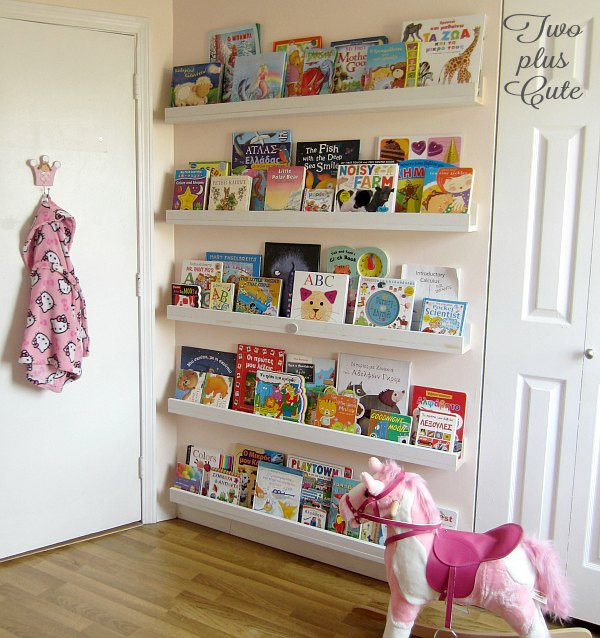 Bookshelf For Kids Room
 DIY Bookcase Ledges for Our Nursery