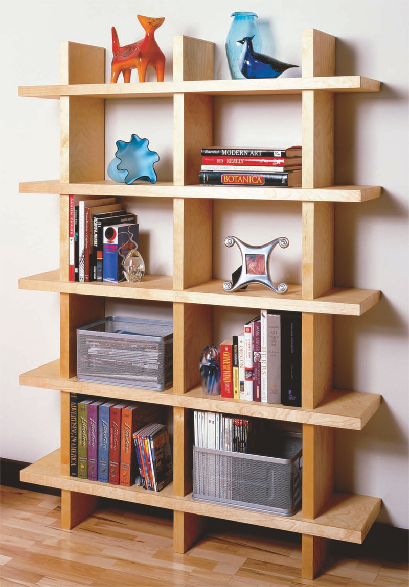 Bookshelves DIY Plans
 AW Extra Contemporary Bookcase Popular Woodworking