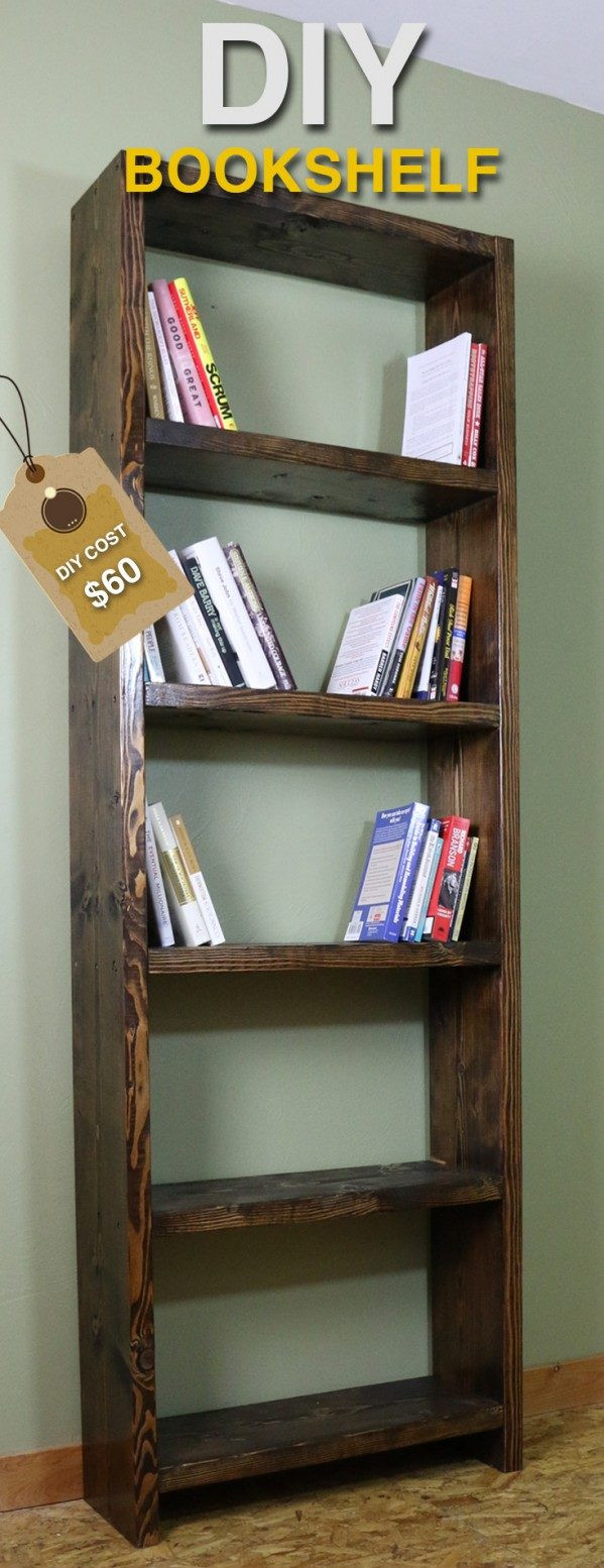 Bookshelves DIY Plans
 17 Simple and Amazing Bookshelf Plans