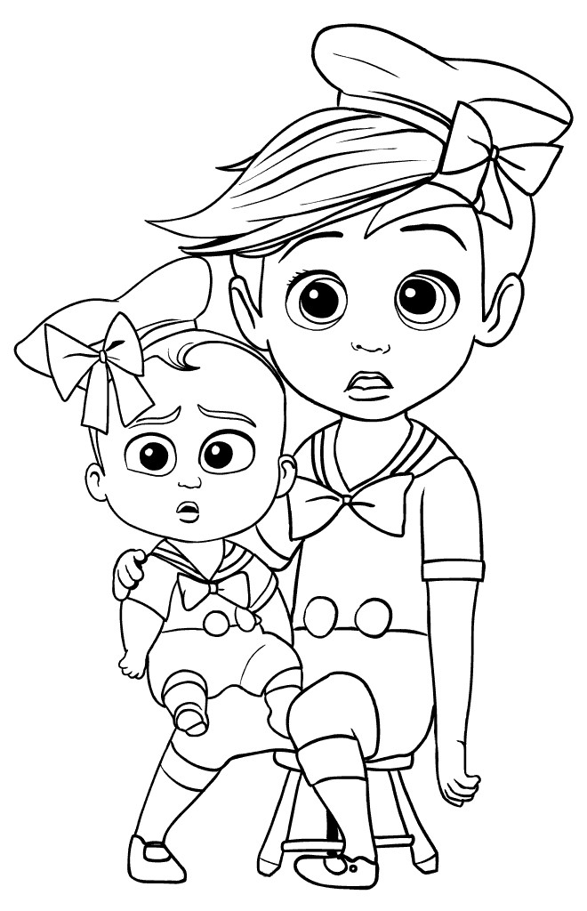 Boss Baby Coloring Page
 15 Free Printable The Boss Baby Coloring Pages